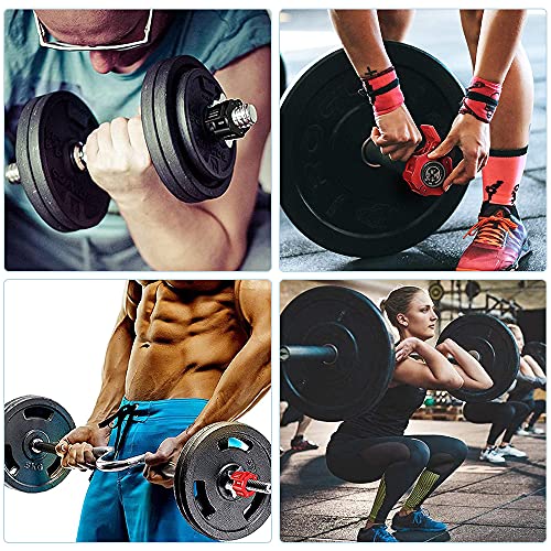 CJBIN Blocca Dischi, 4 PCS Blocca Dischi Pesi 30mm...