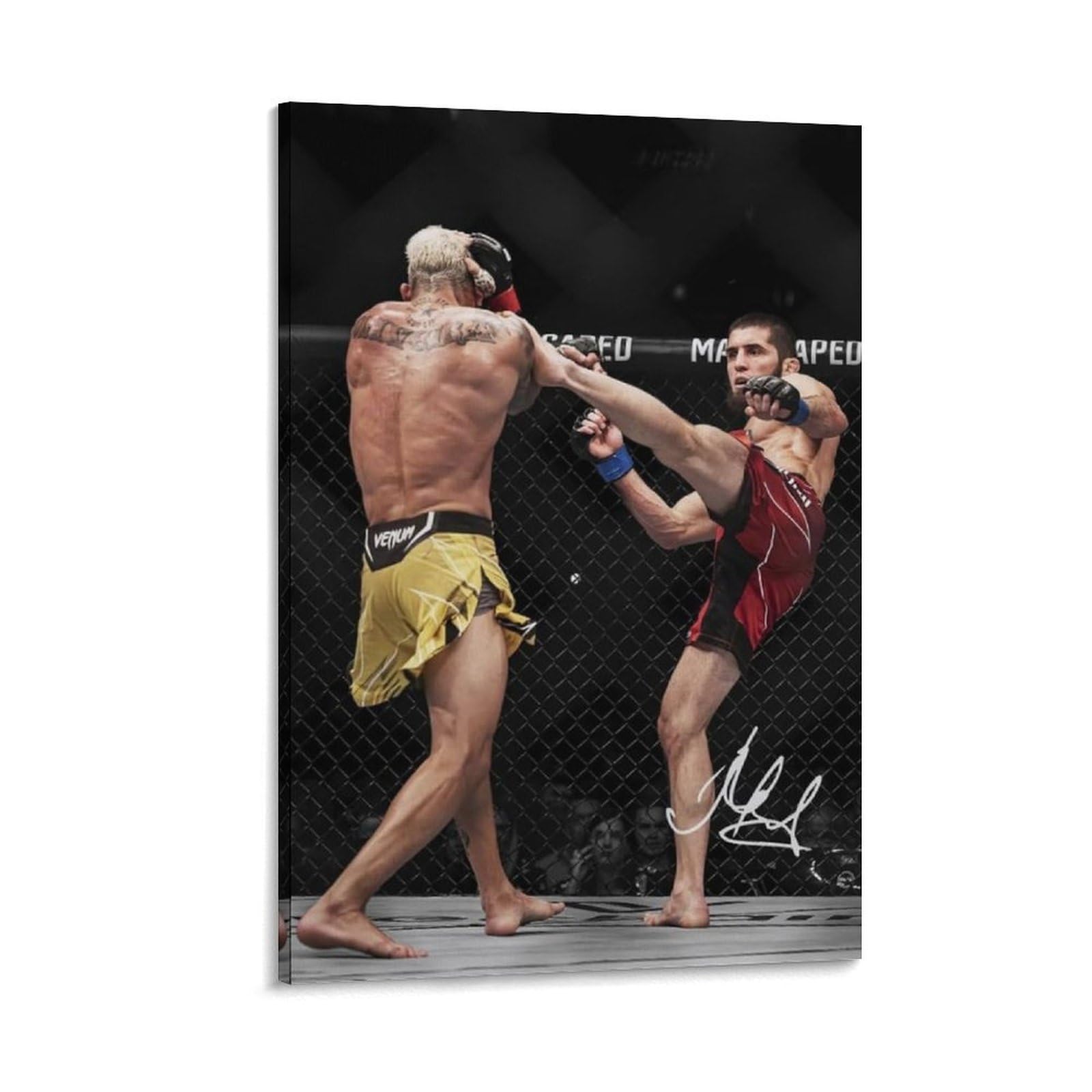 FCOIN Islam Makhachev Canvas Poster Artworks Canvas Poster Wall Art Prints Home Modern Decor 16x24inch(40x60cm)