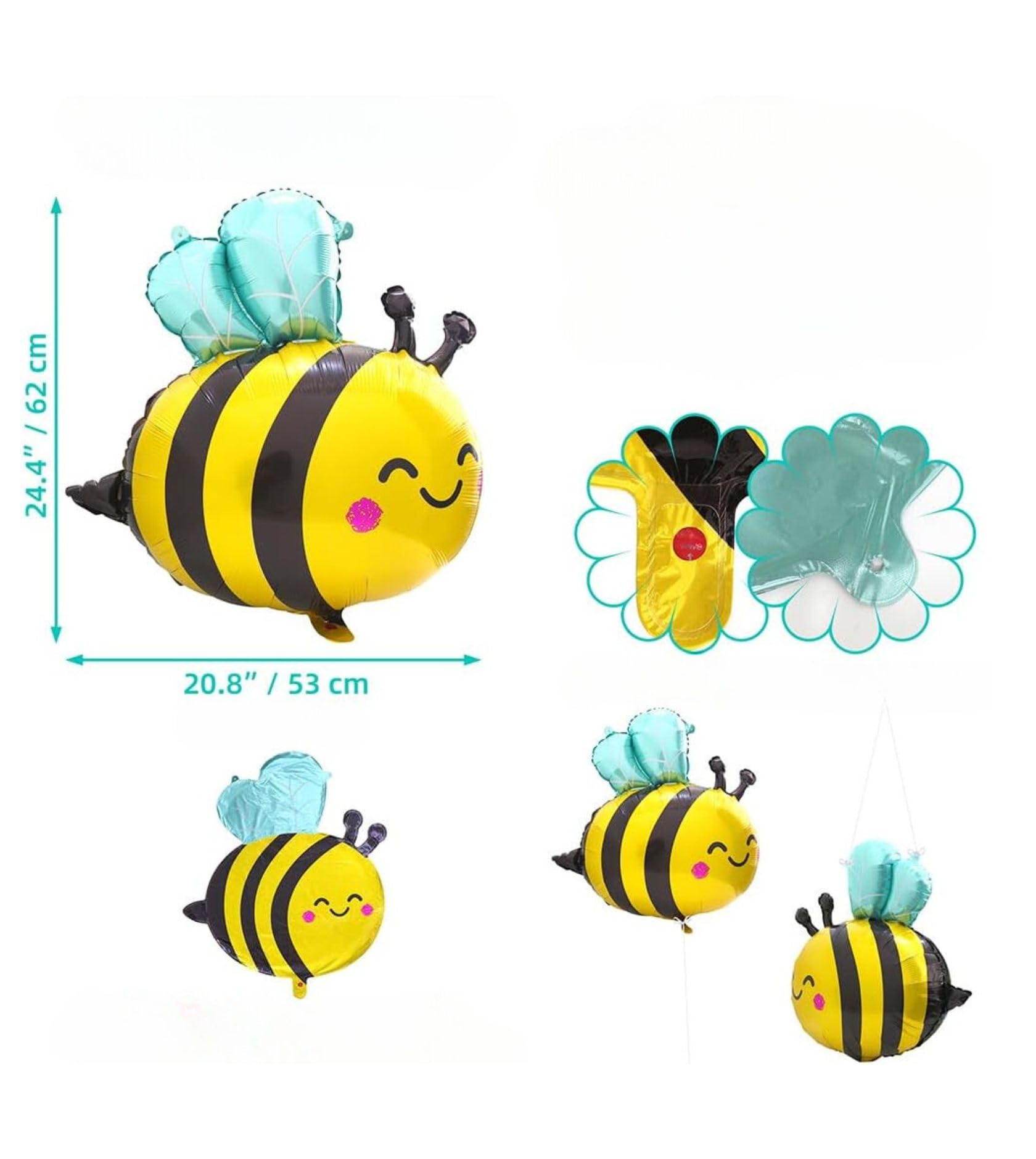 Amazon | cobalt planet ミツバチバルーン6個セット、53cm×62cm