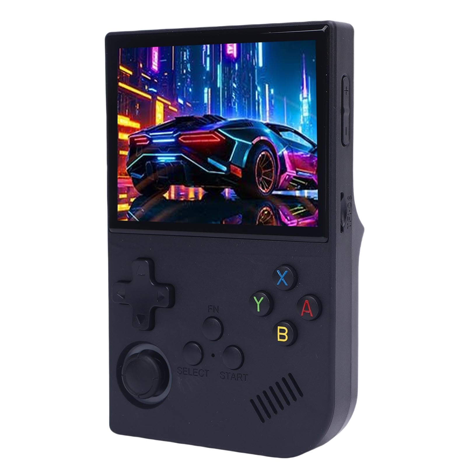Hamwesh Console di Gioco Portatile, 3,5 Pollici 640x480 RK3326 , Emulatore Portatile retrò, Console di Gioco con Batteria da 3500 MAh, 8 Ore di Riproduzione, 30 Emulatori per Casa o Viaggio (128G)