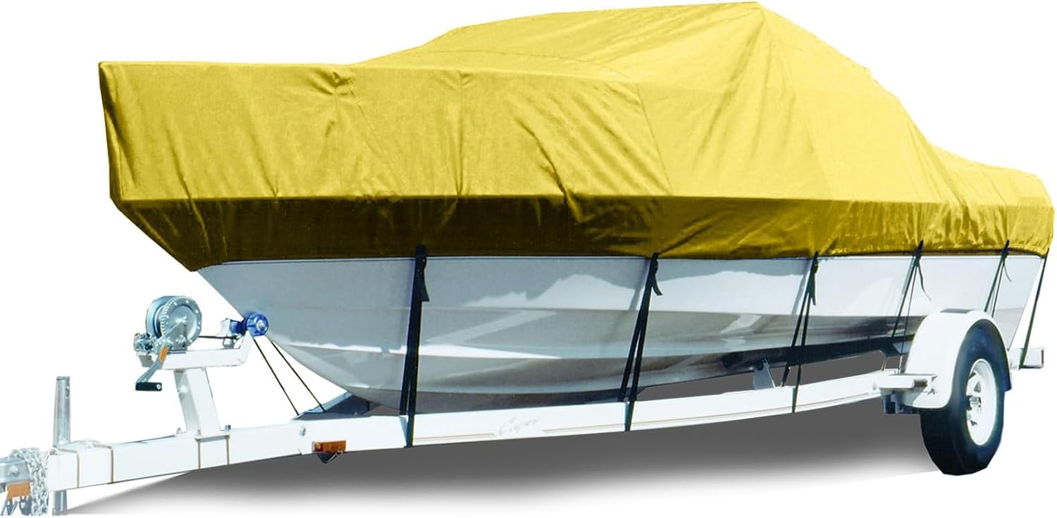 Bâche bateau imperméable 600D anti-UV pour remorque V-Hull