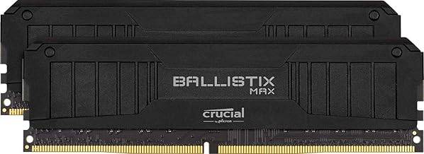 Crucial Ballistix MAX BLM2K16G40C18U4B 4000 MHz, DDR4, DRAM, Memoria Gamer para Ordenadores de sobremesa, 32GB (16GB x2), ...