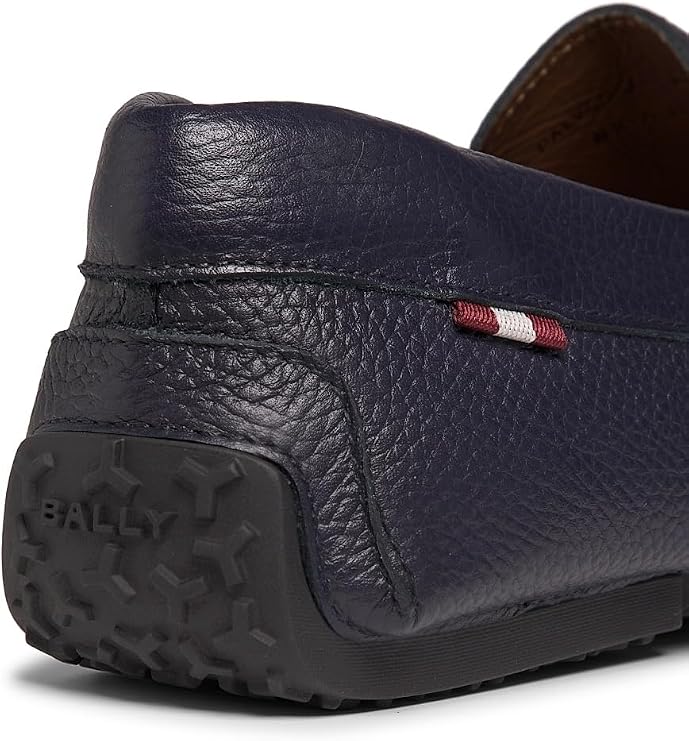 Palven-U Leather Loafers, PEACOAT, 9 US