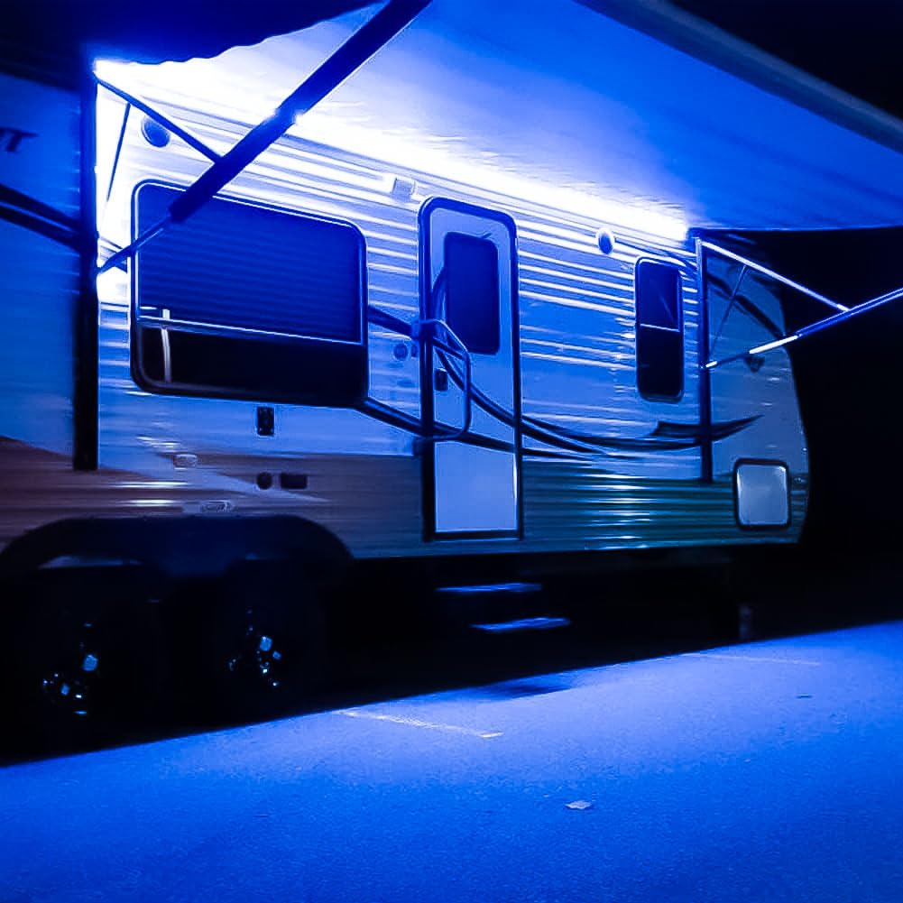 RV Underglow Led Light Kit, 16.4FT RV Awning LED Strip