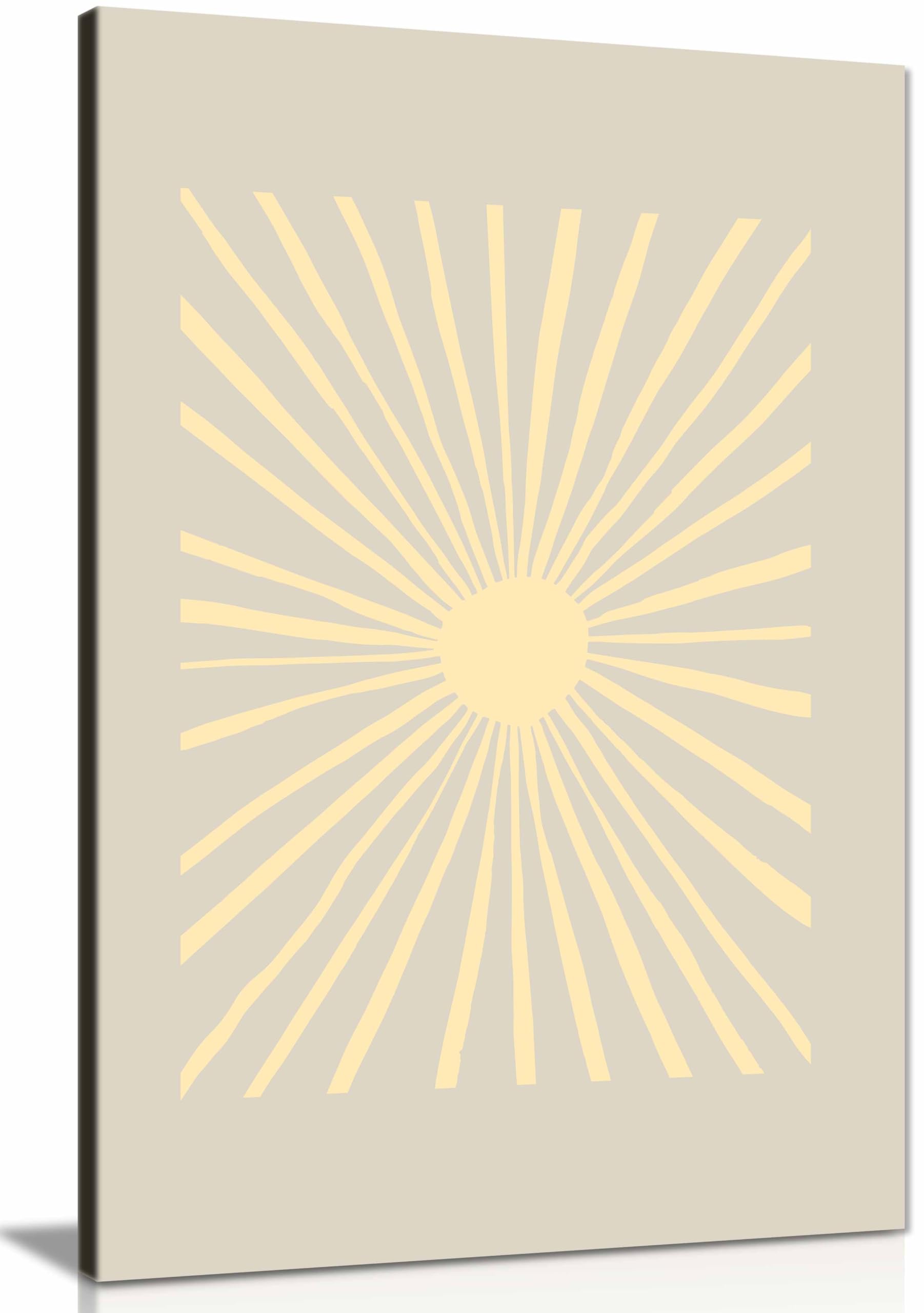 Sun Kissed Framed Canvas Print, Pictures for Home Walls, Bedroom, Living Room & Bathroom Decor 76x51cm (30x20in)