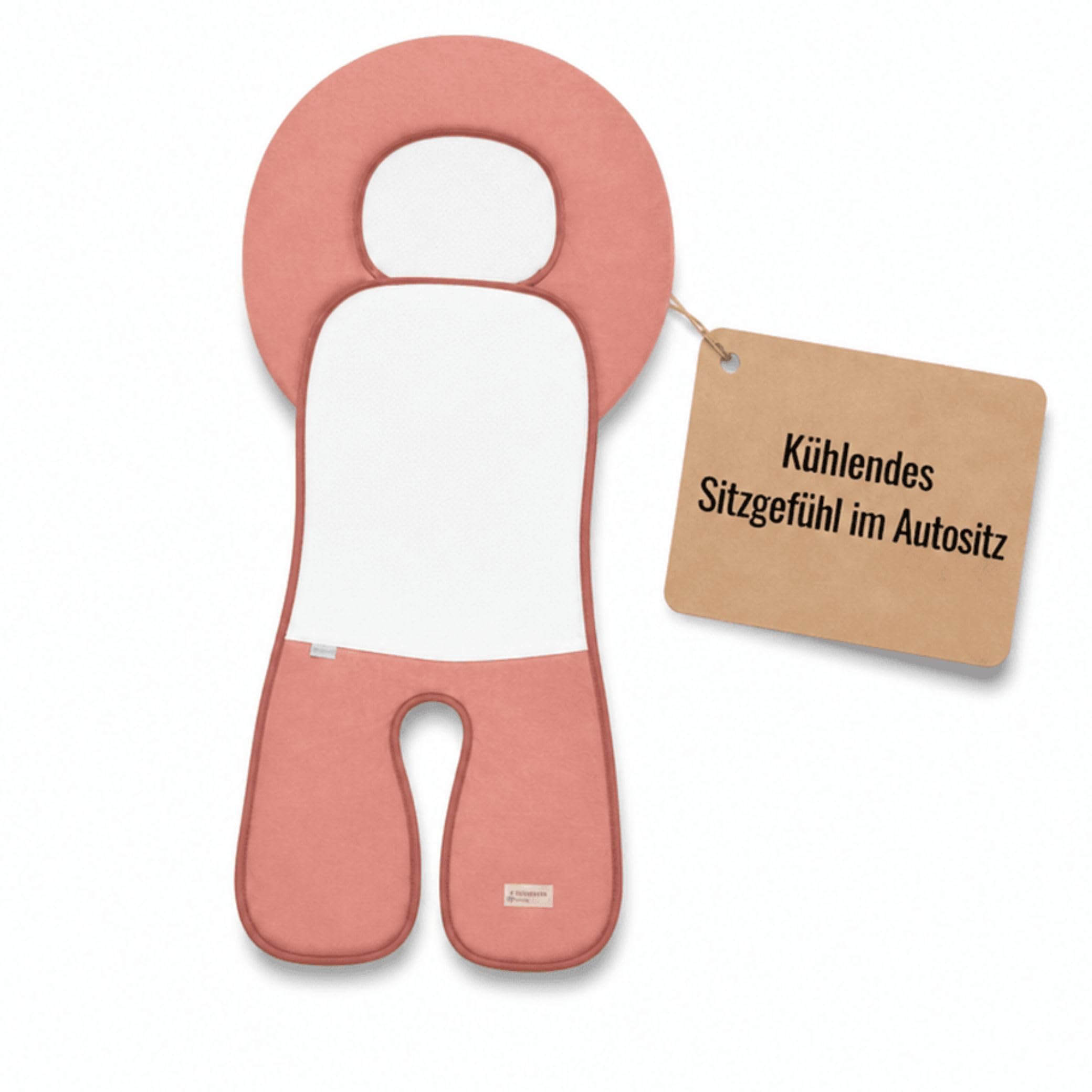 Odenwälder Babycool Sitzauflage für Autositze I Atmungsaktive Sommer Sitzeinlage Autositz I Schonbezug atmungsaktiv I Sommerbezug - Kühlt und schützt den Sitzbezug vor Flecken