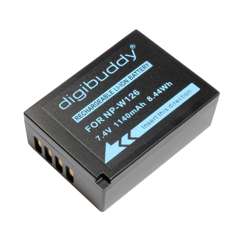 Battery for Fujifilm X-E2, 1140mAh, replaces: NP-W126, NP-W126S