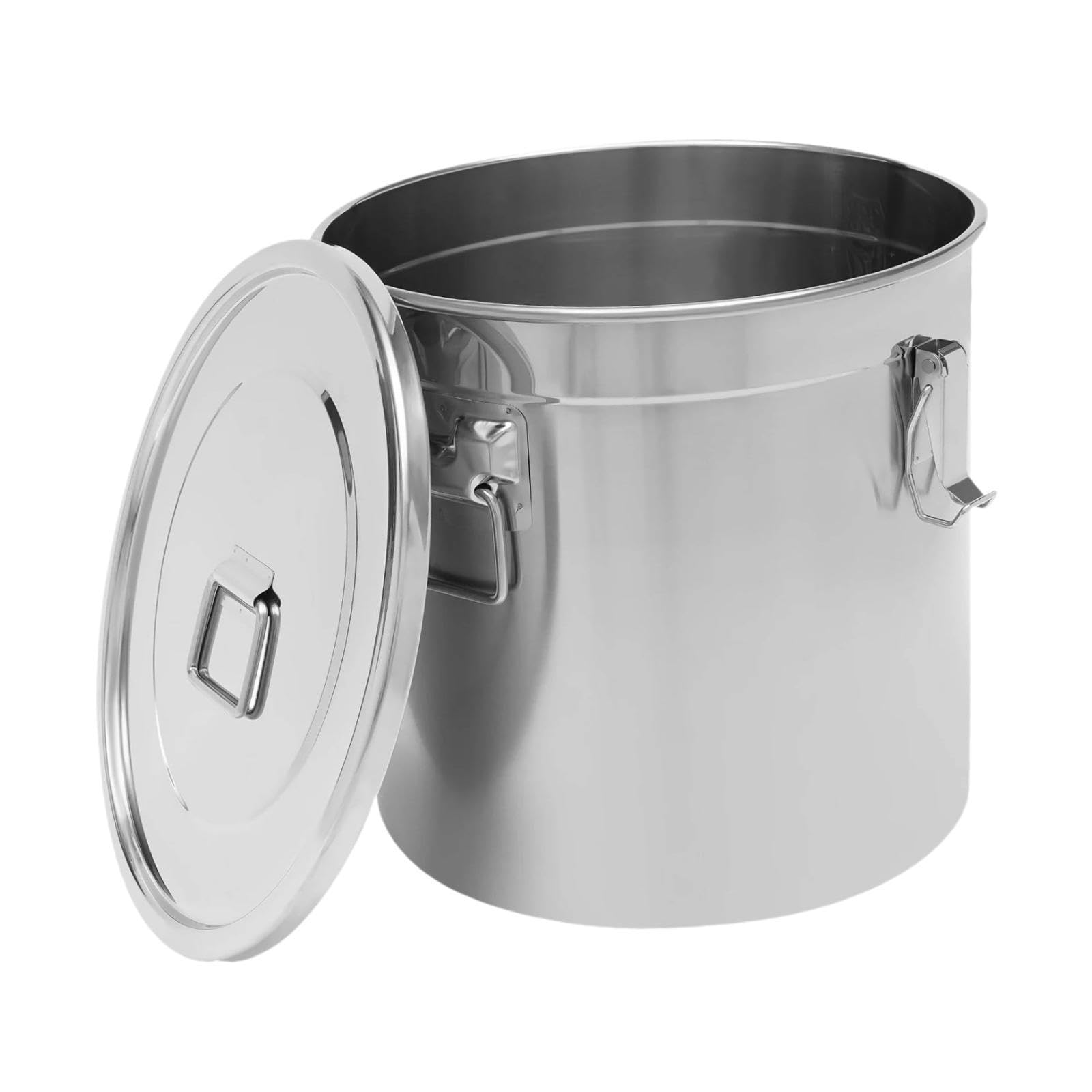 CYDZSRA Airtight Canister For Kitchen With Lid Sturdy Large Capacity Rice Holder Deep Soup Bucket Designed For Modern Kitchens Airtight Canister For Kitchen With Handle And Lid