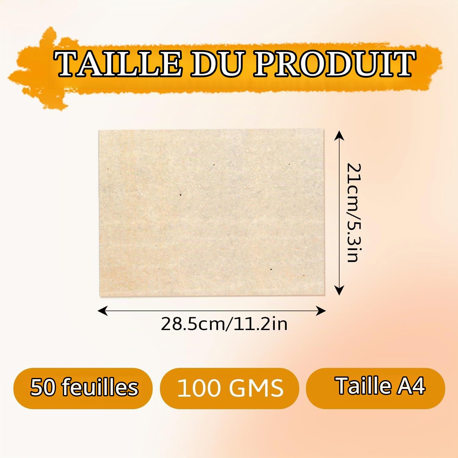 50 Feuilles Papier à Lettre Vintage, 285 x 210 mm Papier Antique DIN A4 Imprimé Recto Verso Aspect Parchemin Antique à l'ancienne Pour D'écriture et Impression D'imprimantes DIY Motif Scrapbooking