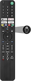 Upgraded Voice Remote Replacement for Sony Smart TV Remote Control, Replaces Remote RMF-TX520U/TX500U RMF-TX310U/TX300U RMF-TX900U/TX800U, Compatible with Sony Bravia 2019-2025 XBR/XR/KD/K Smart TVs