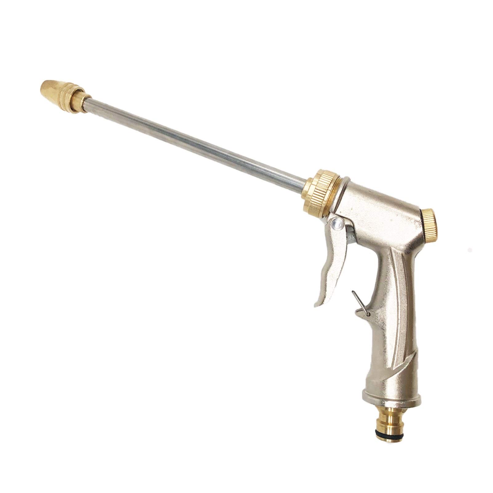 Spruzzatore per irrigazione da giardino Ad alta pressione di acqua Pistola a spruzzo Garden Hose Nozzle regolabile rondella di potere for la pianta del fiore di pulizia della famiglia Rondella 'automo