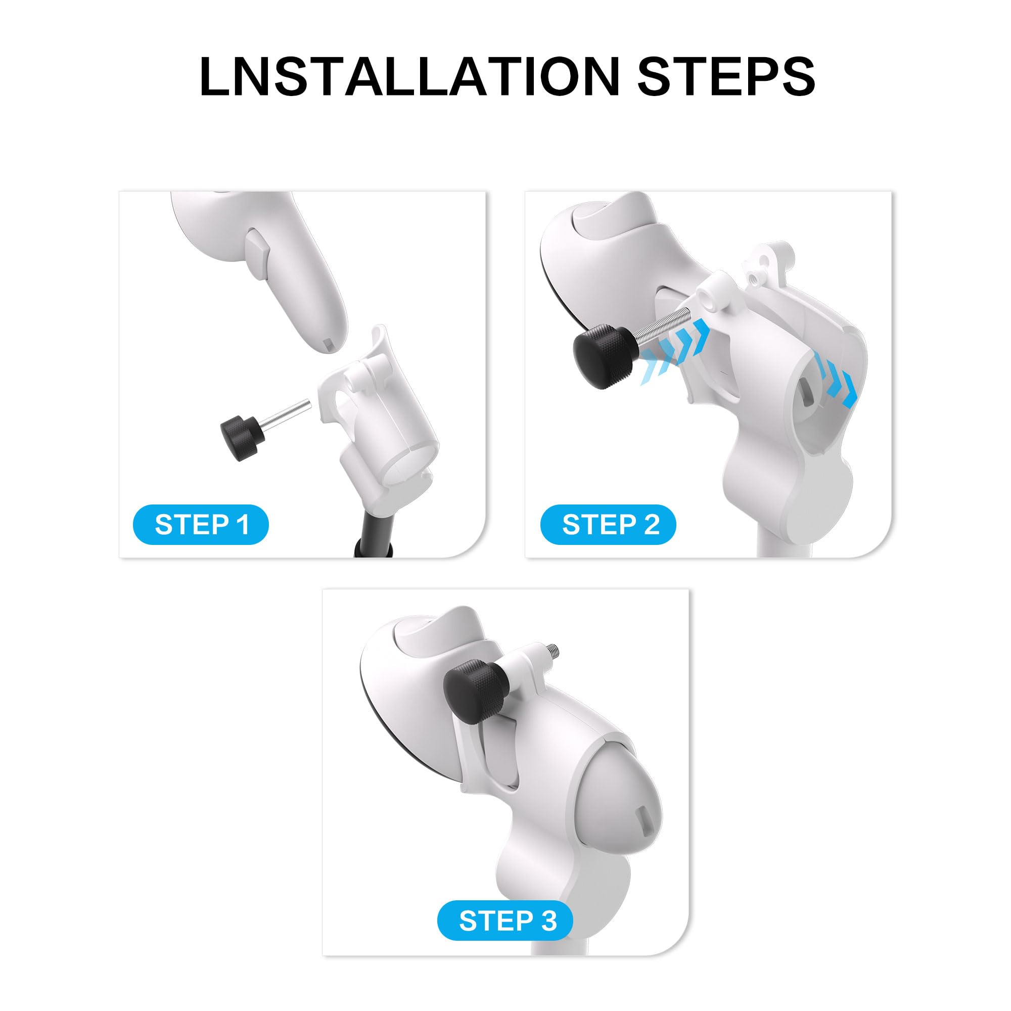 WOUMNTT VR - Accesorios para juegos de golf - Juego izquierdo y derecho - Adecuado para controladores Meta Quest 3S/Quest 3/Quest PRO. Mango antideslizante de golf de realidad virtual, diseño de