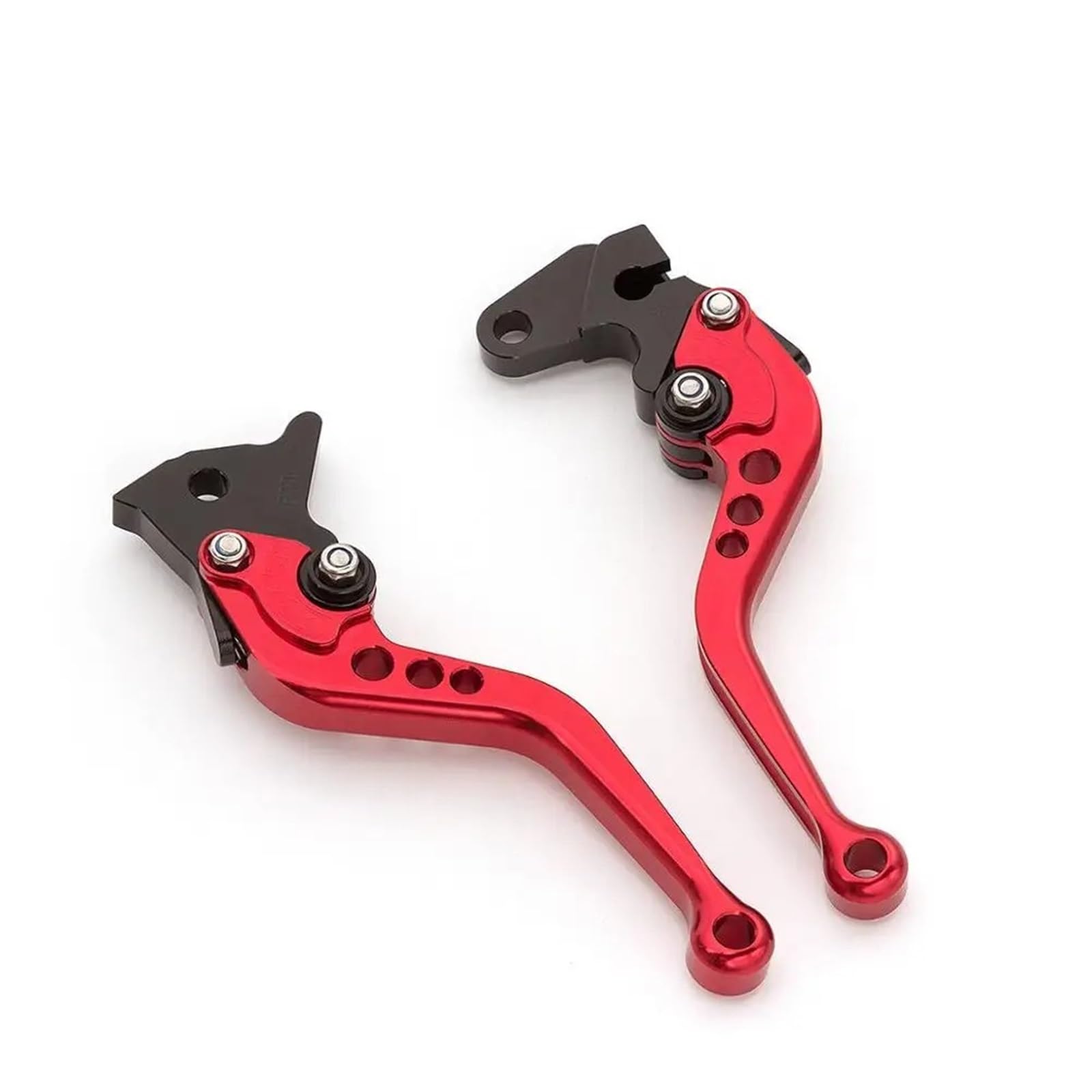 Pdaazvg Short Red Brake Lever Handle For Aprilia For Rs125 Rs 125 2006-2012 2009 2008 2007 Motorcycle Brake Clutch Lever Aluminum Levers Motorcycle Lever Blades(Short Red)