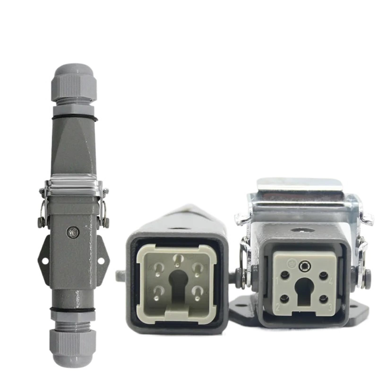 Conector HA-005-5 de alta resistencia con junta horizontal para evitar desconexiones 6