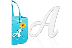 Mity Letter Charms for Bogg Bag: Alphabet Letter Inserts for Toiletry Bag & Tote