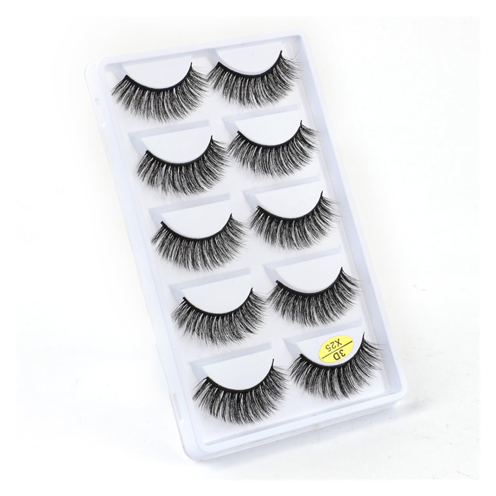 UAMOU 10 50 100 Boxes Mink Eyelashes Fluffy 3D Mink Lashes Makeup Natural Long Volume False Eyelashes Bulk