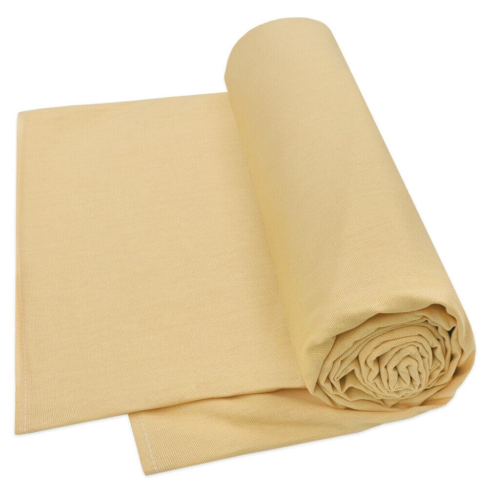 emmevi Telo Arredo Cotone Copridivano Granfoulard Copri Letto Divano Tessuto Multiuso 260X280 Beige