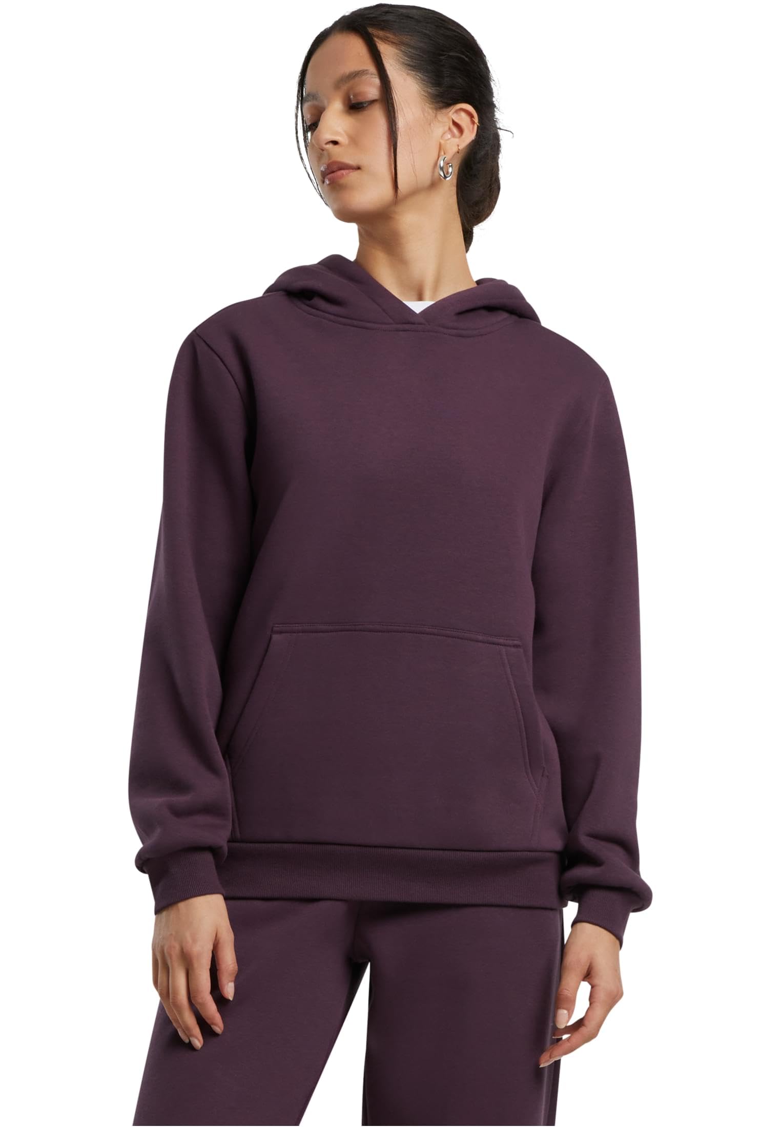 Build Your Brand Damen By289-ladies Fluffy Hoody Hooded Sweatshirt (1er Pack)
