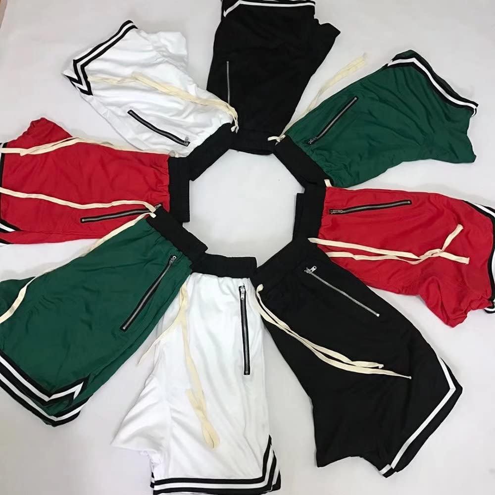 Shorts Men Mesh Pockets SweatShorts Running Shorts Techwear Basketball Shorts