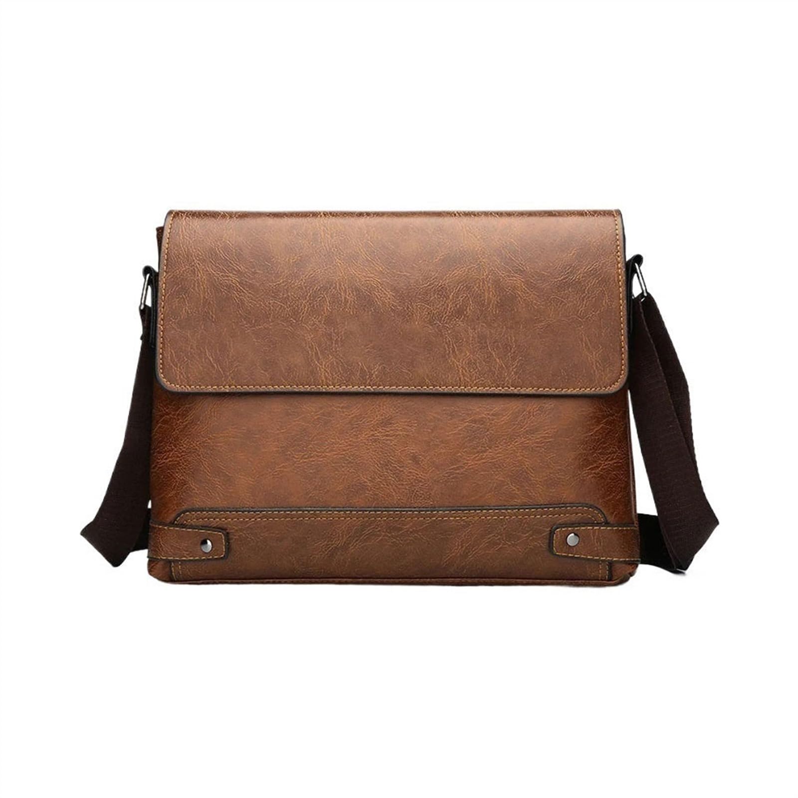 Borsa per computer portatile, grande capacità, valigetta in pelle PU, borsa a mano per pendolari, custodia protettiva per computer portatile, borsa a tracolla per lavoro aziendale, custodia per laptop