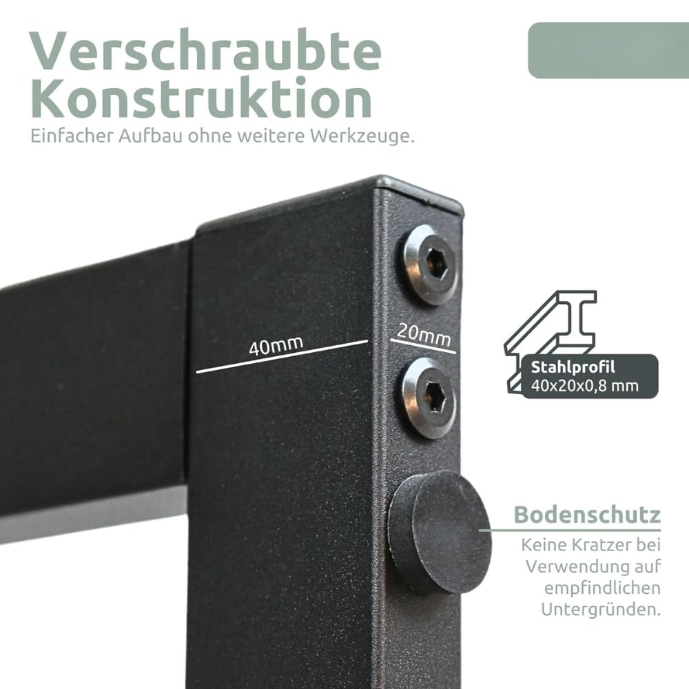 DELUKE Kaminholzregal innen Metall KEOP | Schwarz | 40x25x100cm | Brennholzregal Inkl. Ofenhandschuh | Feuerholzregal Kaminholzhalter Holzständer Holzhalter Holzlager