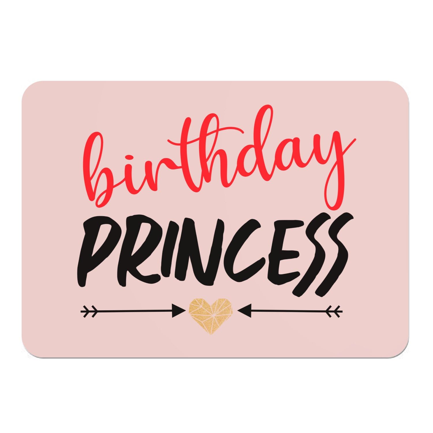 Sets de table rose souvenir d'anniversaire princesse pour cadeau fille