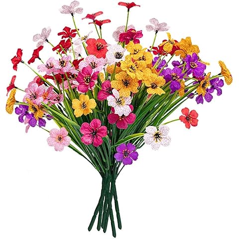 N&T NIETING UV Resistant Artificial Flower Set Cover