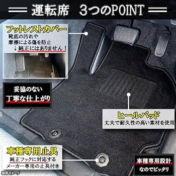 Amazon | Aviles 新型 フェアレディZ RZ34 フロアマット【16色
