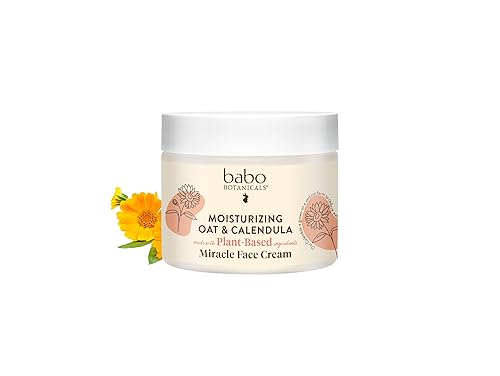 Babo Botanicals Crema milagrosa sensible sin fragancia para bebés hidratante facial y corporal con caléndula orgánica manteca de karité coco y Babo Botanicals Crema milagrosa sensible sin fragancia para bebés hidratante facial y corporal con caléndula orgánica manteca de karité coco y