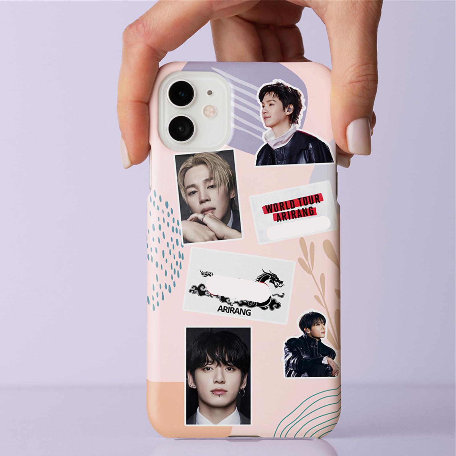 CCHZYSKO 5th Korean Idol Team Music ARIRANG Album Vinyl Stickers Set Decals for Water Bottle, Laptop for Fans 100PC - 5