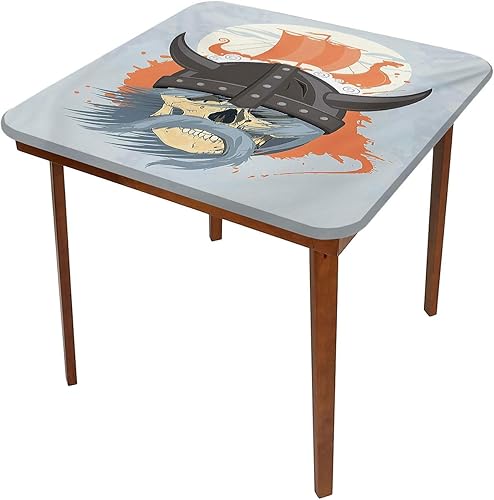 Miniatura 10 de Mantel de dibujos animados con bordes elásticos, lavable a prueba de derrames, se adapta a mesas de 52 x 52 pulgadas, para restaurantes, picnic,