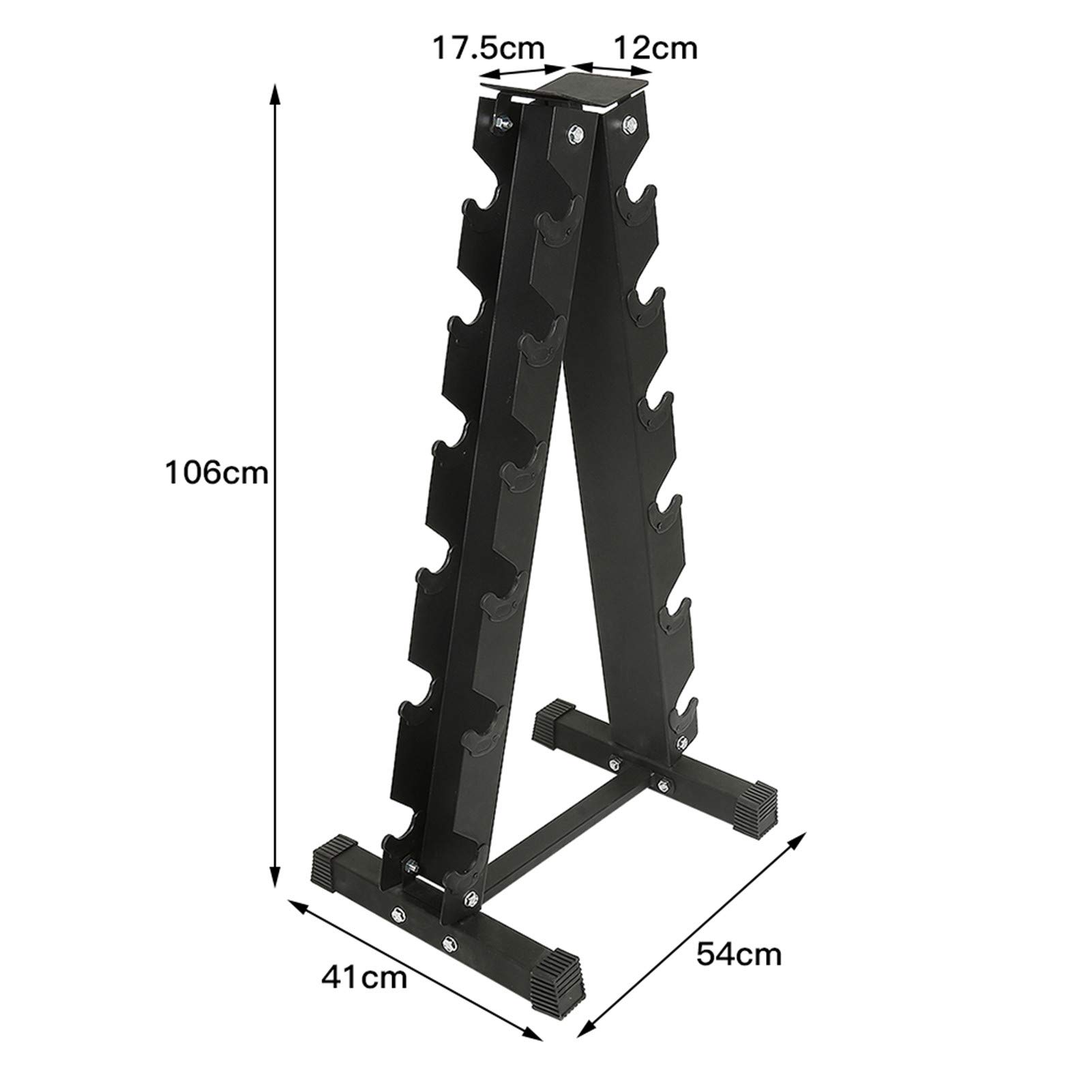Rack per muscoli, supporto per sollevamento pesi, rastrelliera portaoggetti per pesi e manubri per palestra, casa, ufficio