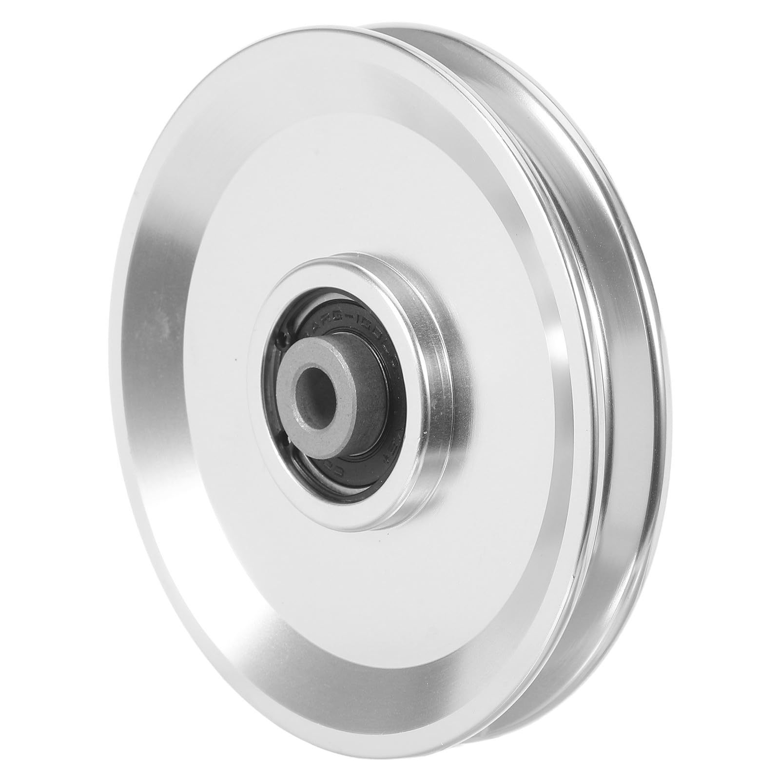 Toyvian Polea de Gimnasio en Casa, Polea de Cable para Gimnasio, Aleación de Aluminio, Plata, Capacidad Máxima 250 Kg/551 LB, para Equipos de Fitness y Tendedero, Fácil Instalación
