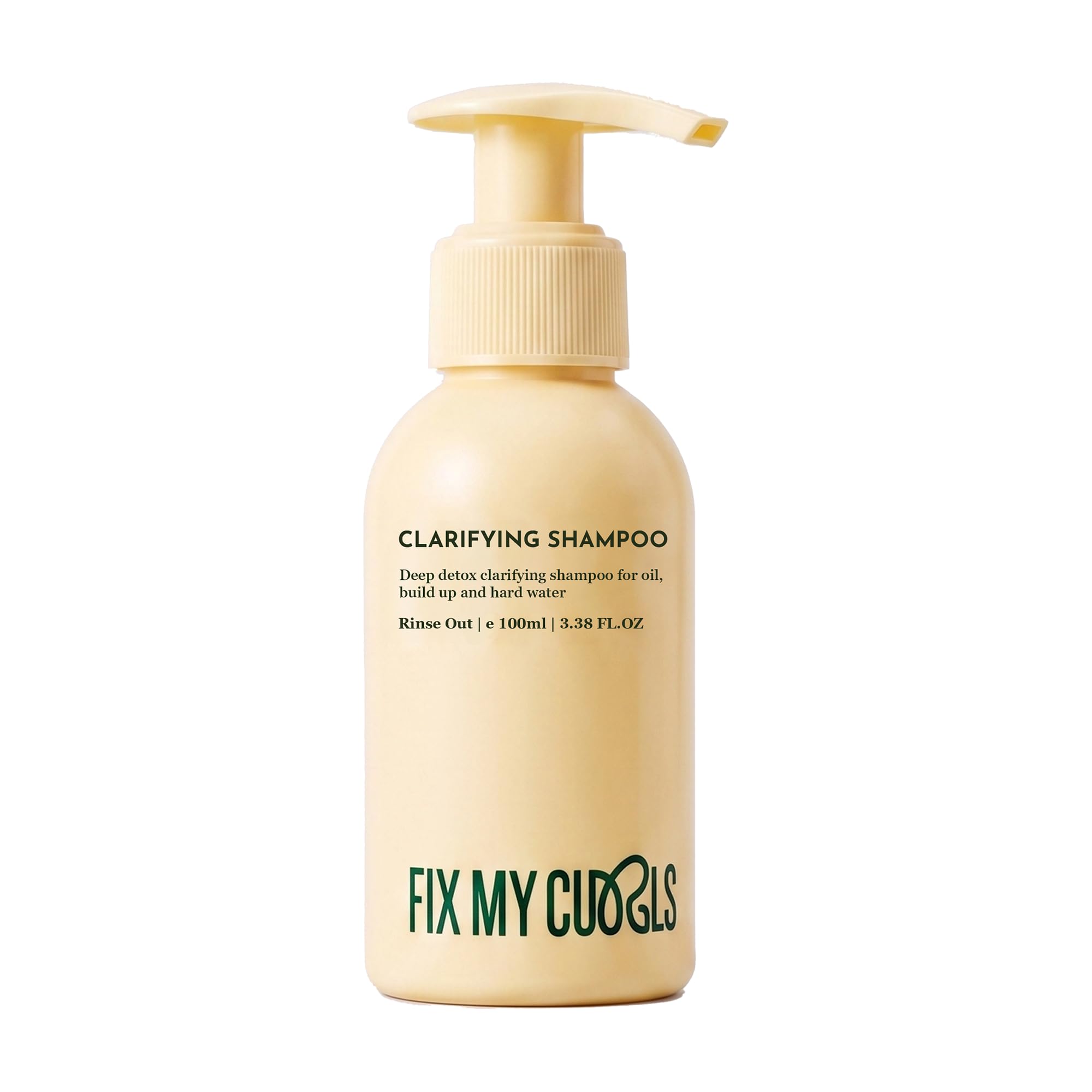 Fix My Curls Clarifying Shampoo | With AHA 0.1% + BHA 0.2%, Green Tea & Aloe Vera | Removes Buildup & Excess Oil | For Curly & Wavy Hair | Weekly Scalp Detox | 100ml-image-19