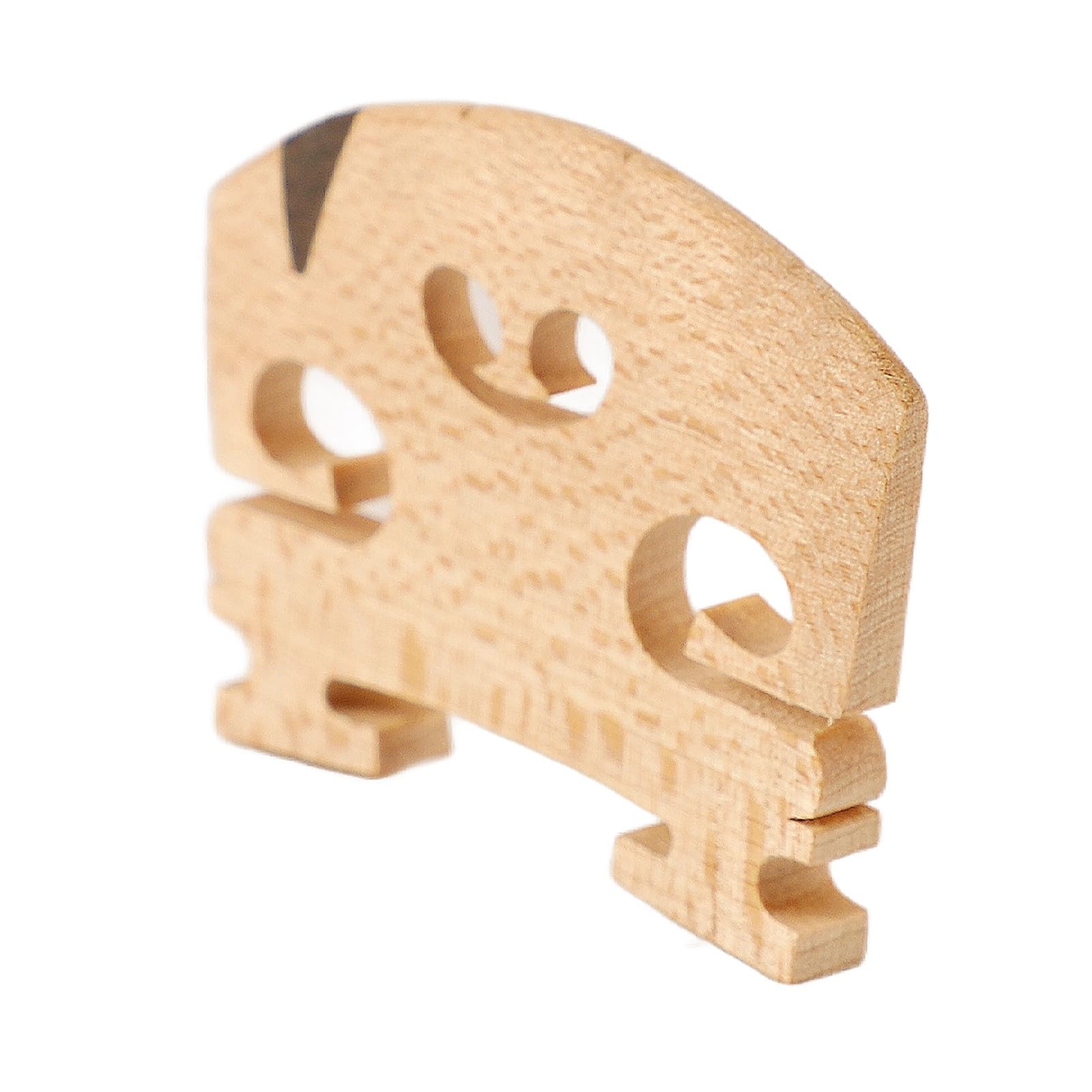 4/4 Violin Bridge Pre-Cut Pre-Fitted Lightweight Maple Wood Violin Bridge Musical Instrument Parts Accessories