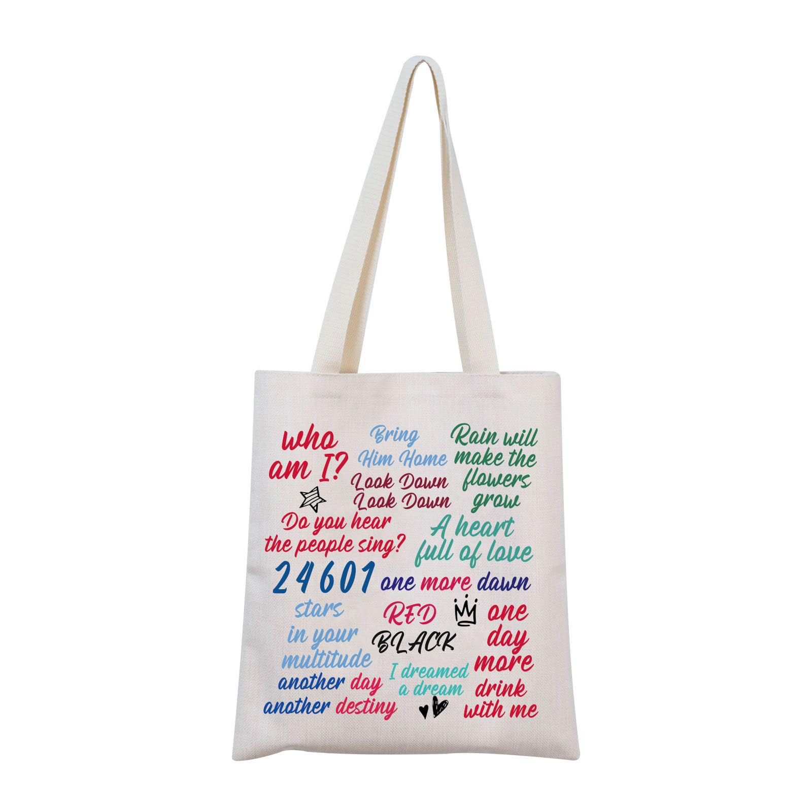 LM Tote Bag LM Musical Inspired Gift LM Musical Merch