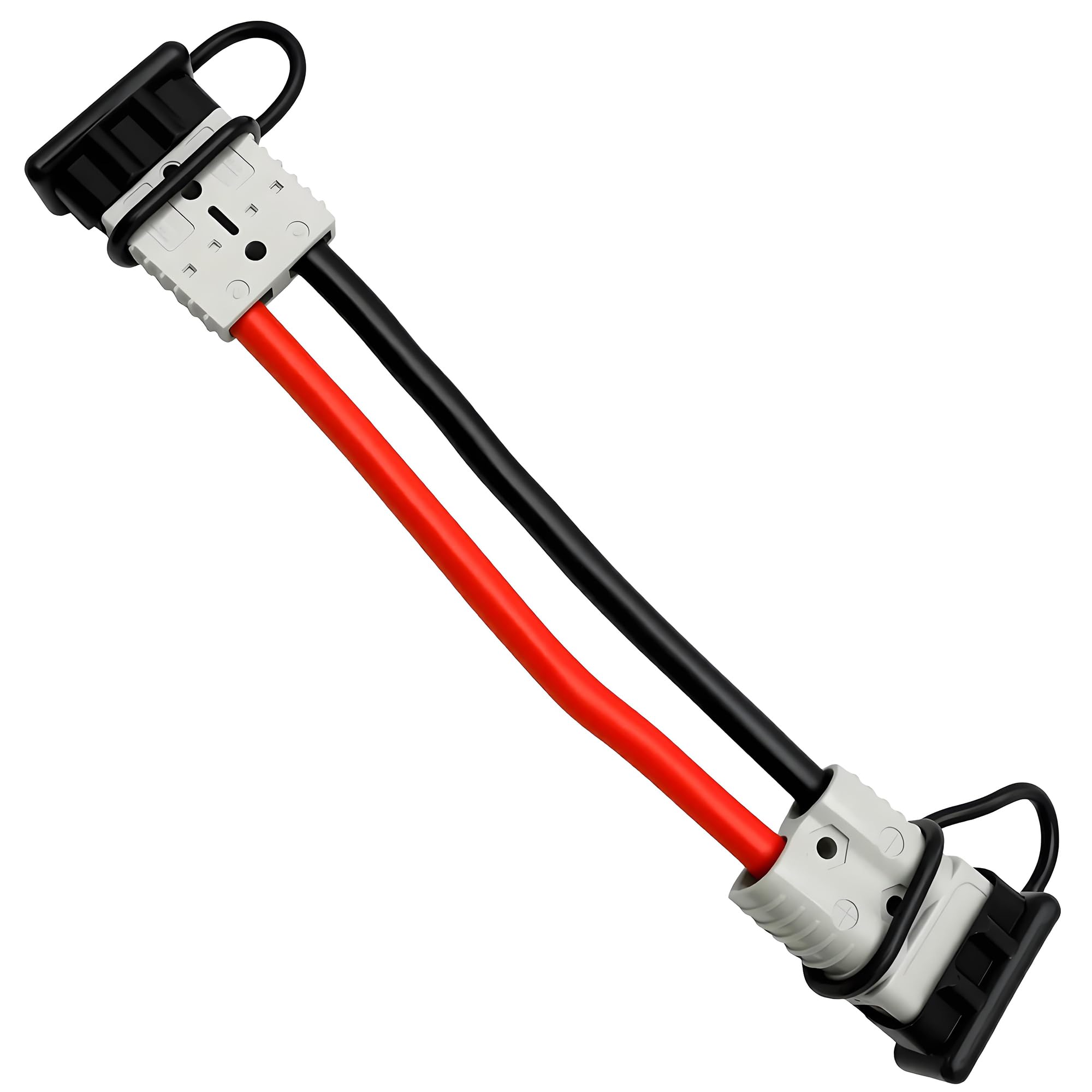 SB175-SB175 SB175 - Cable adaptador Anderson gris a SB175 gris SB175, adaptador de conector Anderson resistente de 1 pie 1/0 AWG, apto para generador solar, inversor, cabrestante, camión, RV