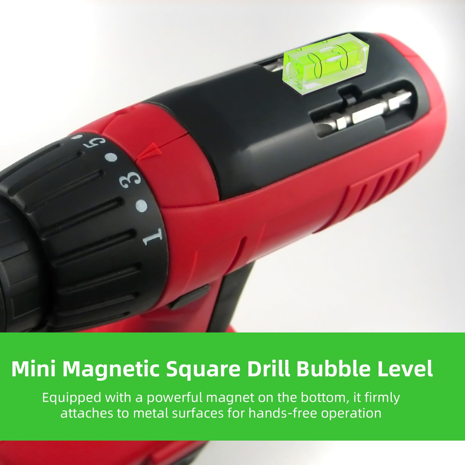 9 Bubble Levels - Square & Round Mini Levels -4
