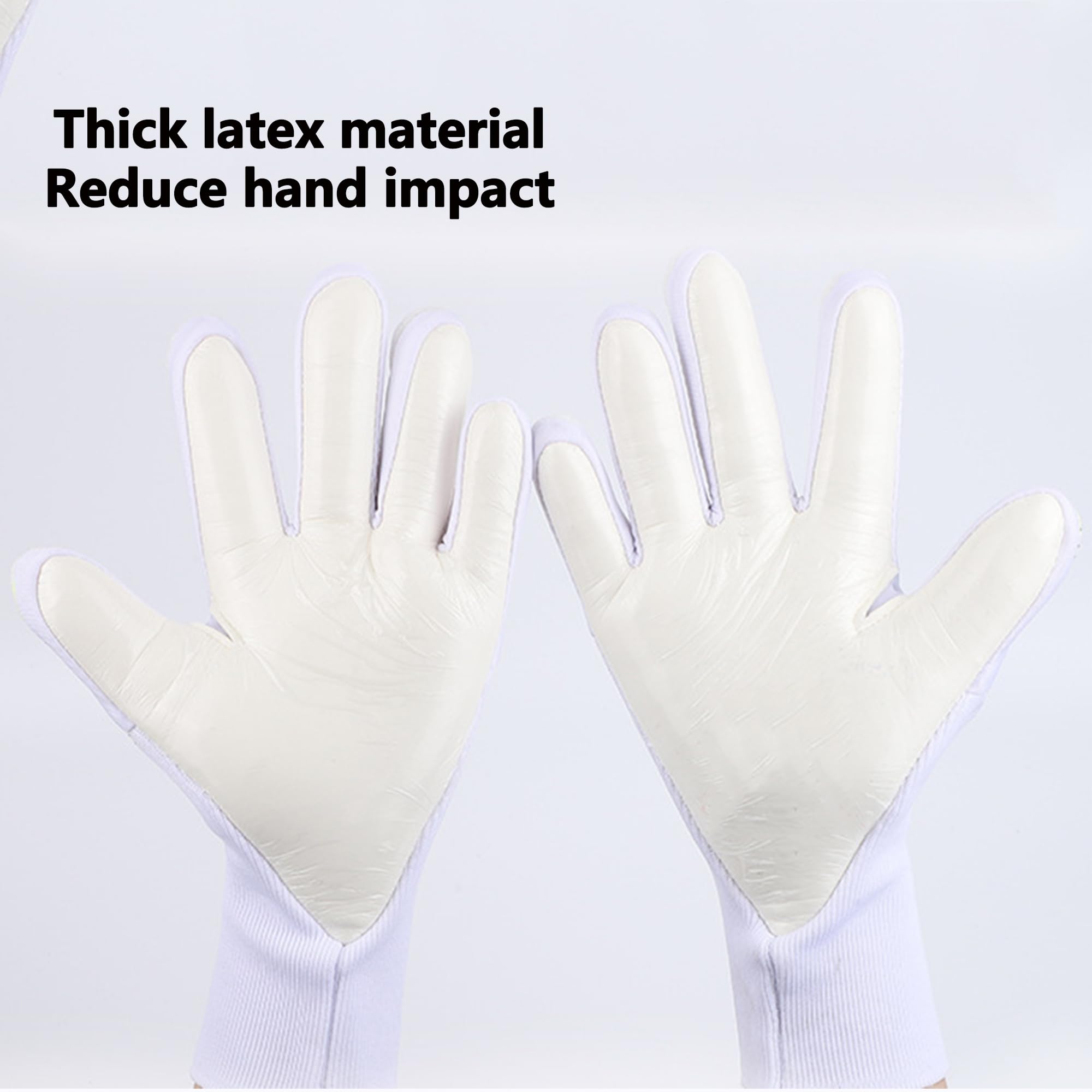 Guantes Portero Transpirable Látex Grueso Antideslizante Talla 7-10