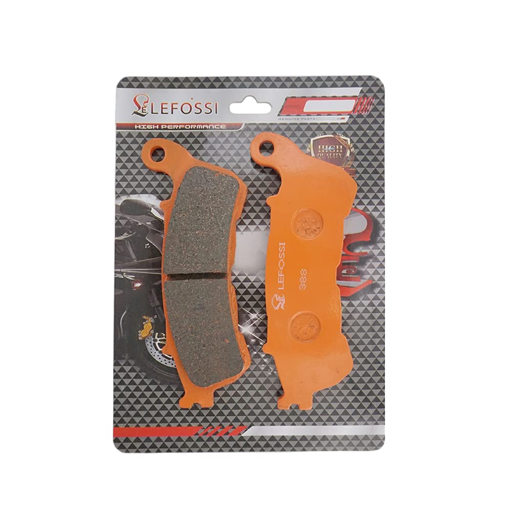 Moto Fibra di Carbonio Anteriore e Posteriore Pastiglie Freno per Compatibile con Honda XL 1000 Varadero 2007 2008 2009 2010 2011 2012 07 08 FA388F FA261R