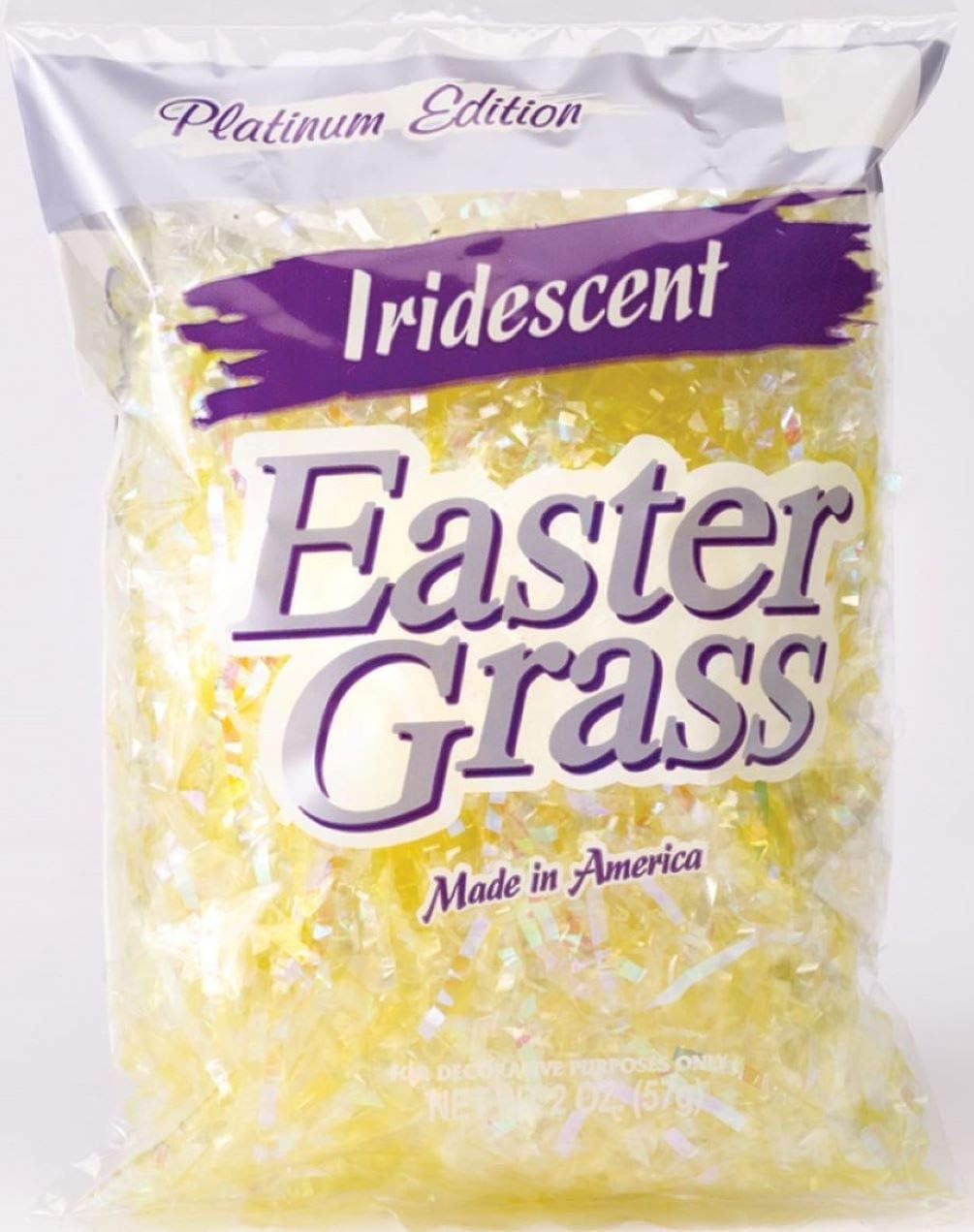 R.J. Rabbit Premium Iridescent Easter Grass Basket Filler
