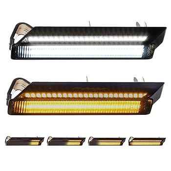 Amazon.com: Partsam 2pcs Sequential Switchback LED Side