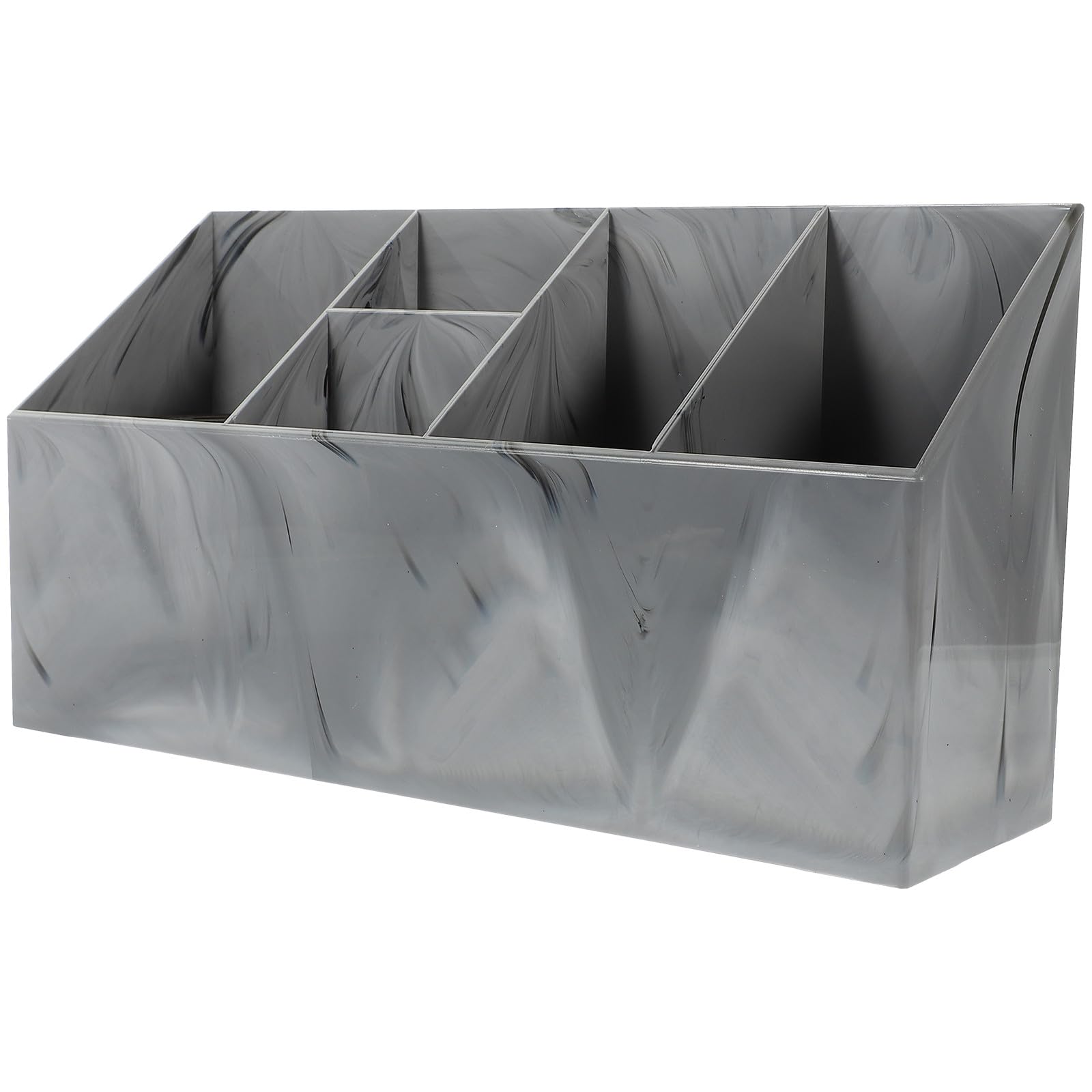 FOMIYES Porta Strumenti per Parrucchiere da Parete in Acrilico Grande Capacità, Organizer per Forbici e Pettini, Design Scomparti, per Saloni di Bellezza
