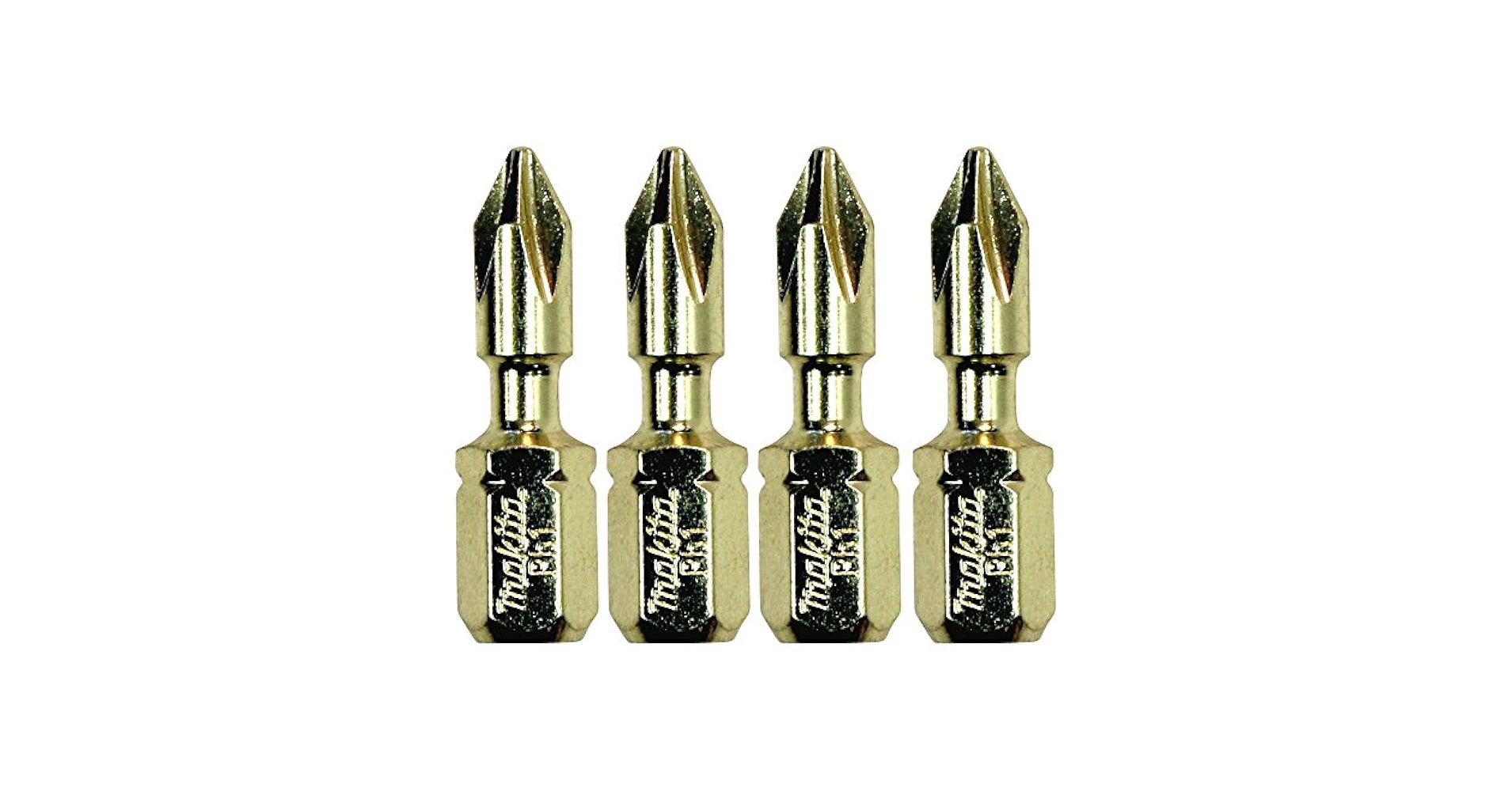 その他 True Inspirations p706p5g Makita B-34936 Impact GOLD® #1 Phillips Insert Bit, 4/pk