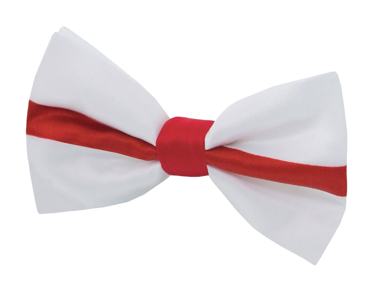 Dobell Mens England Flag Bow Tie Pre-Tied St George Cross