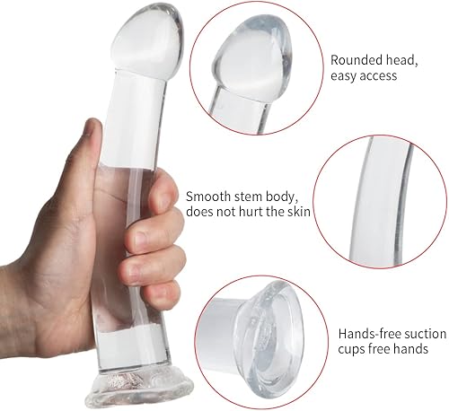 Miniatura 2 de Consolador suave y realista para mujeres con material y fuerte ventosa para jugar con manos libres, juguetes sexuales para mujeres, juguetes adultos