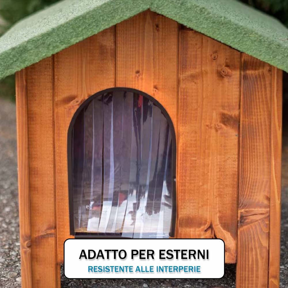 Telo PVC Trasparente Plastificato Morbido - Finestre Cristal - Lastre Rivestimento Cucina Impermeabile - Pellicola di Vetro su misura - Interni ed esterni