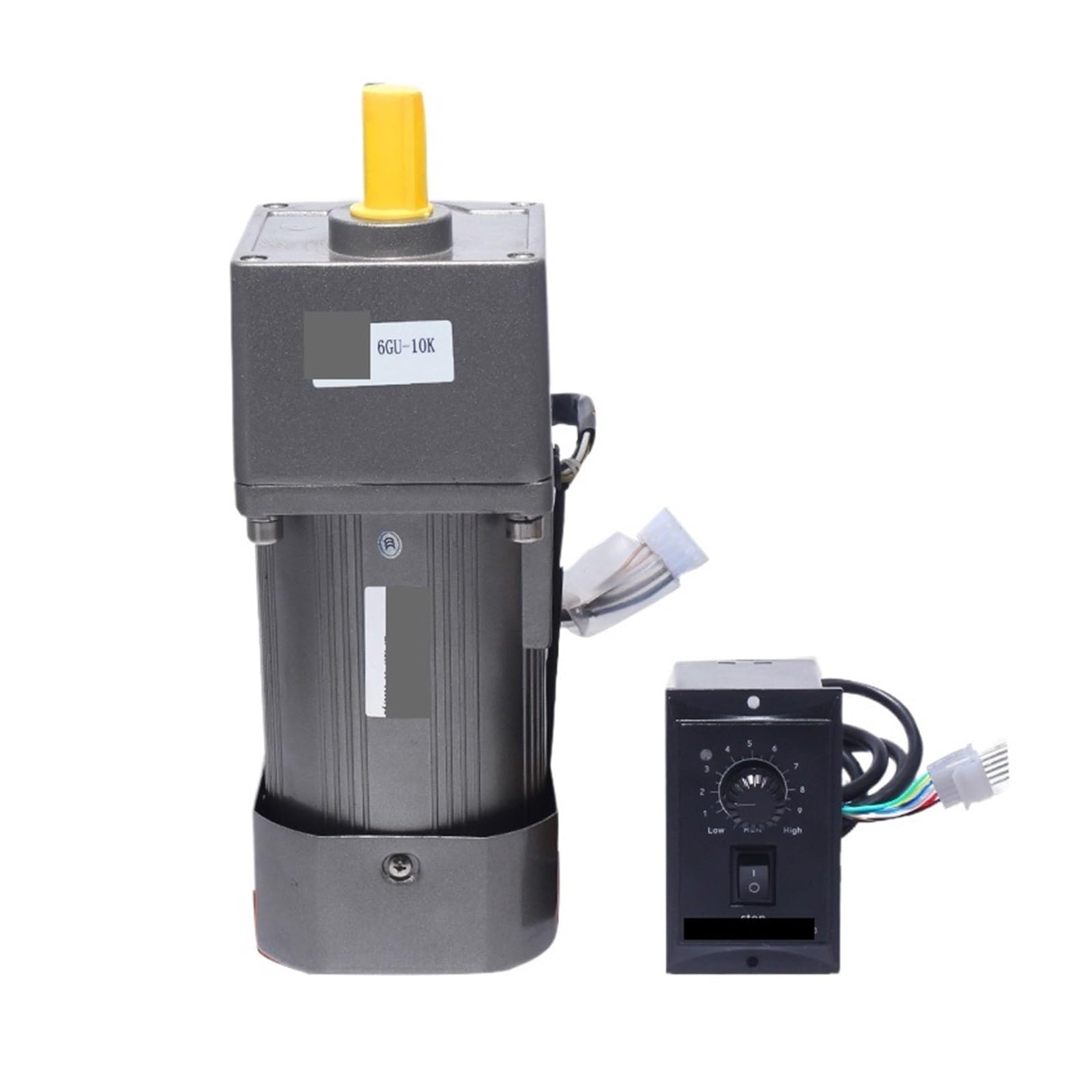 Moteur asynchrone 6RK200GU-CF 220 V AC motoréducteurs 200 W Induction avec boîtes de Vitesses et contrôleur Vitesse US-52(17rpm 75K)