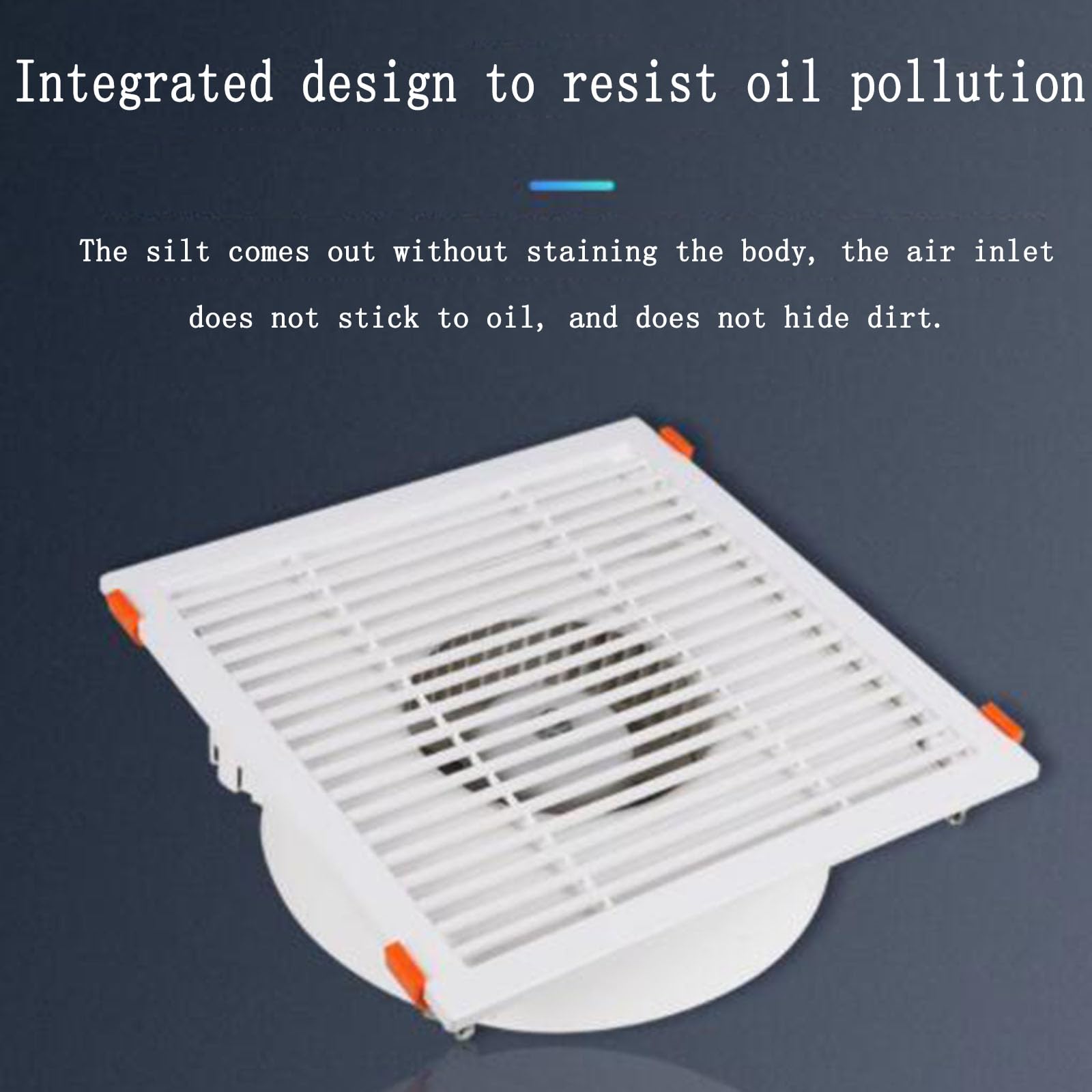 Ventilador Extractor De Aire con Control Remoto,300 * 300Mm Extractor Cocina,Ajuste De Velocidad De 3 Velocidades,Ultrafino 8CM Ventilador Extractor,para Todas Las Instalaciones De Techo