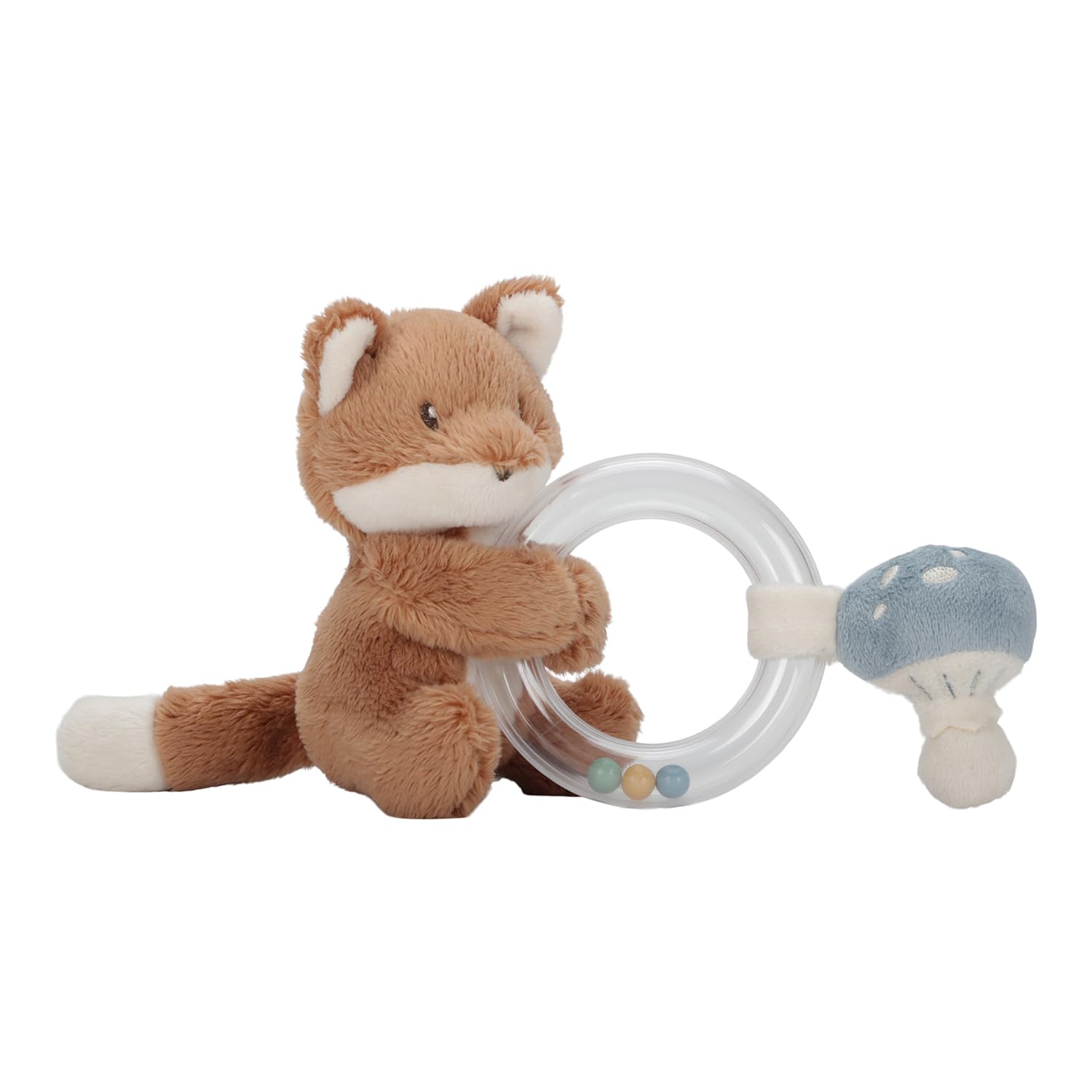 Little Dutch 8914 Forest Friends - Sonajero con anillo, diseño de zorro